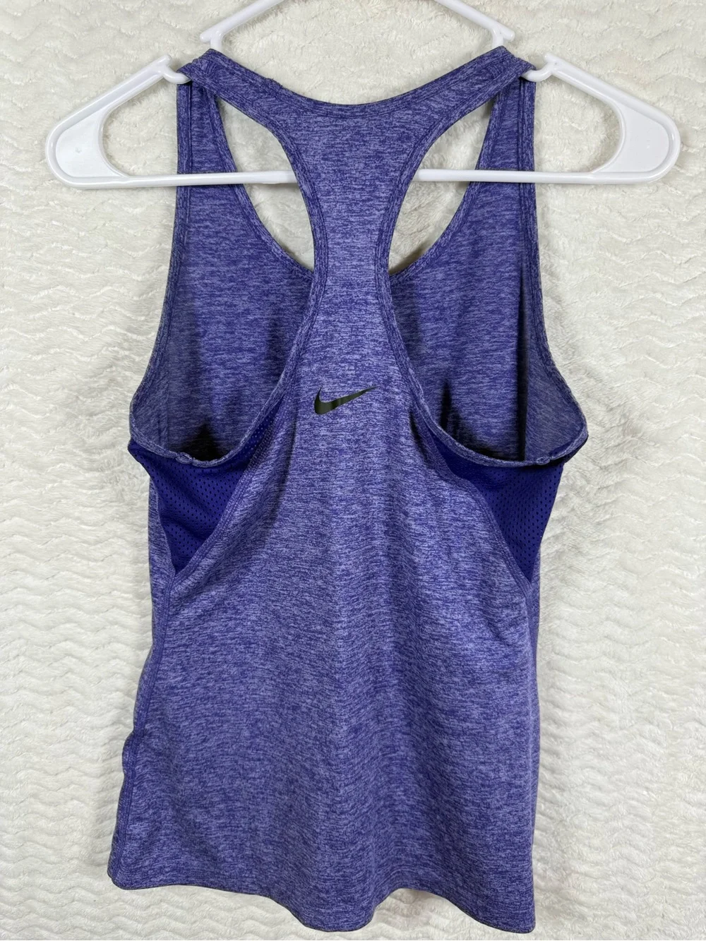 Nike Purple Heather Racerback Dri-FIT Tank